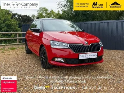 Used Skoda Fabia Colour Edition 2019 Red Hatchback