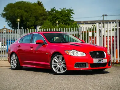 Used Jaguar XFR Supercharged 2010 Red Sedan
