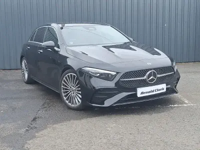 Used Mercedes A200 AMG Line Premium Plus 163 HP (119 kW) 2024 Black Hatchback