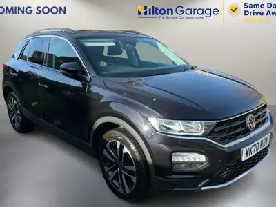 Begagnad VW T-Roc United 150 HK (110 kW) 2020 Svart SUV