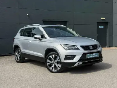 Usado Seat Ateca Ecomotive 115 HP (84 kW) 2017 Prateado SUV