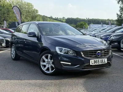 Used Volvo V60 SE Lux 115 HP (84 kW) 2016 Blue Estate