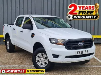 Used Ford Ranger XL 170 HP (125 kW) 2021 White Pickup