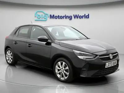 Used Vauxhall Corsa Design Edition 75 HP (55 kW) 2022 Black Hatchback