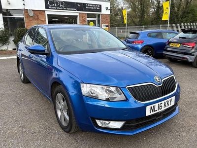 Used Skoda Octavia SE L 150 HP (110 kW) 2016 Blue Hatchback