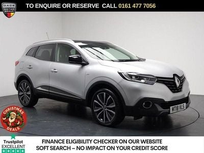 Silver Used 2018 Renault Kadjar Signature SUV | £7,990 (Fair price)