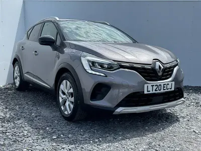 Used Renault Captur Iconic 95 HP (69 kW) 2020 Grey/black SUV