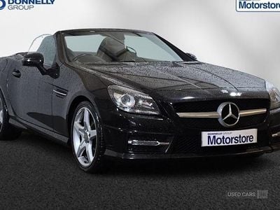 Used Mercedes SLK200 AMG 184 HP (135 kW) 2014 Black Cabriolet