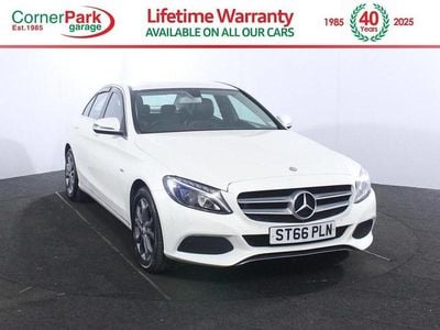Used Mercedes C350e 80 HP (58 kW) 2016 White Sedan