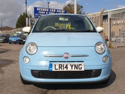 Used Fiat 500 S 69 HP (50 kW) 2014 Blue Hatchback
