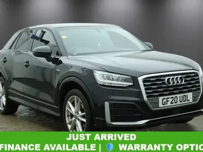 Used Audi Q2 S-Line 116 HP (85 kW) 2020 Black SUV