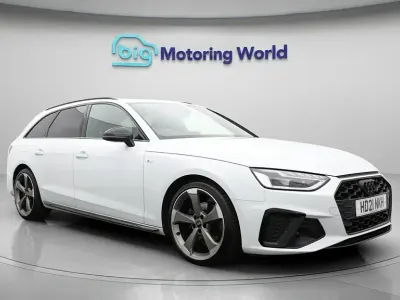 Używany Audi A4 Black Edition 150 KM (110 kW) 2021 Biały Kombi