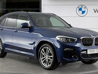 Used BMW X3 M Sport 190 HP (139 kW) 2017 Blue SUV