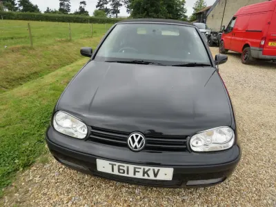 Used VW Golf S 1999 Black Cabriolet