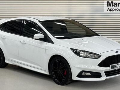 Used Ford Focus ST 250 HP (183 kW) 2018 White Hatchback