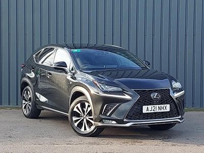 Black Used 2021 Lexus NX300h Sport Line SUV | £27,498 (A bit pricey)