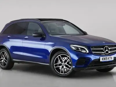 Used Mercedes GLC220 AMG 170 HP (125 kW) 2019 Blue SUV