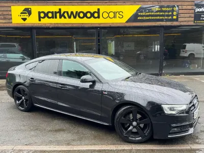Usado Audi A5 Sportback Advanced 245 HP (180 kW) 2014 Preto Citadino