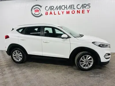 Używany Hyundai Tucson SE 116 KM (85 kW) 2018 Biały SUV