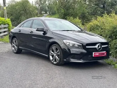 Used Mercedes CLA200 2017 Black Coupe