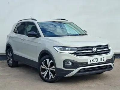 Used VW T-Cross Black Edition 110 HP (80 kW) 2024 Grey SUV