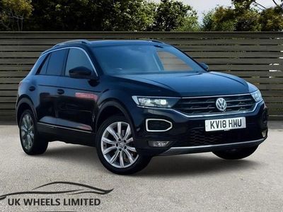 Used VW T-Roc SEL 190 HP (139 kW) 2018 Black SUV