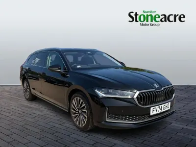 Used Skoda Superb LAURIN & KLEMENT 193 HP (141 kW) 2024 Black Estate
