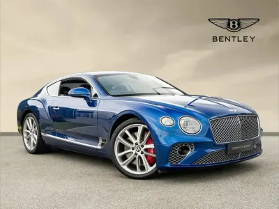 Used Bentley Continental GT 626 HP (460 kW) 2018 Blue Coupe