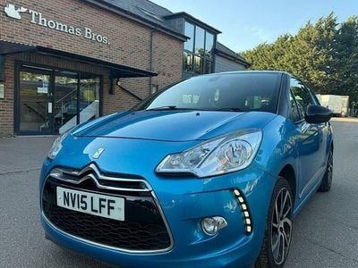 Blue Used 2015 Citroën DS3 PureTech Hatchback | £2,999 (Fair price)