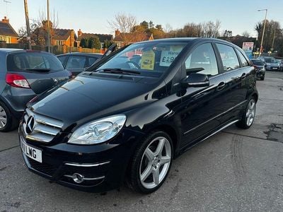 Begagnad Mercedes B160 2011 Svart Minibuss