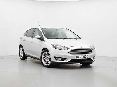 Silver Used 2017 Ford Focus Titanium Hatchback | £10,111 (Fair price)