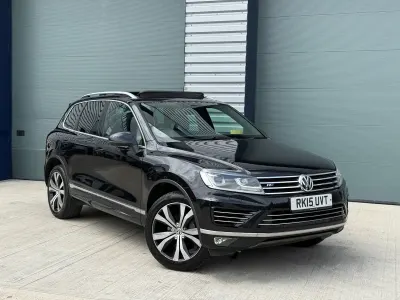 Used VW Touareg R-line 2015 Black SUV