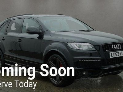Used Audi Q7 S-line plus 245 HP (180 kW) 2013 Black SUV