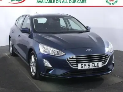 Used Ford Focus Zetec 125 HP (91 kW) 2019 Blue Hatchback