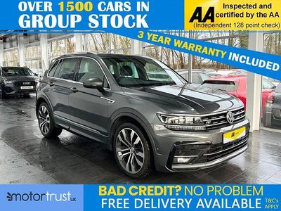 Grey Used 2020 VW Tiguan R-line SUV | £20,595 (Fair price)