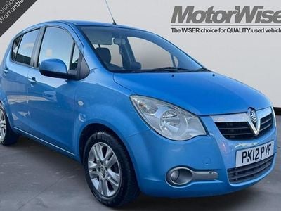 Used Vauxhall Agila 94 HP (69 kW) 2012 Blue MPV
