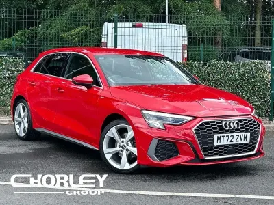 Used Audi A3 Sportback S-Line 110 HP (80 kW) 2023 Red Hatchback