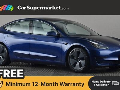 Used Tesla Model 3 Standard Range 208 kW (283 HP) 2021 Blue Sedan