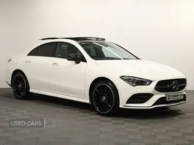 Used Mercedes CLA250e AMG Line Premium Plus 2023 White Coupe