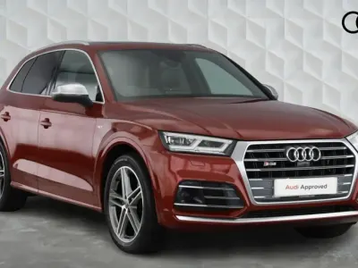 Used Audi SQ5 S-Line 354 HP (260 kW) 2018 Matador red SUV
