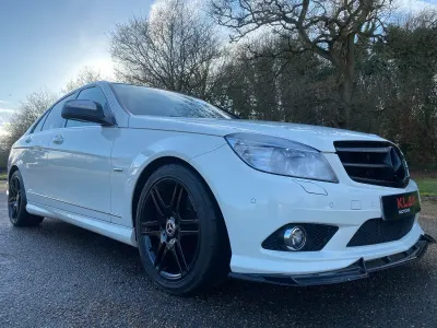 Used Mercedes C250 2008 White Sedan