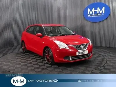 Używany Suzuki Baleno SZ3 90 KM (66 kW) 2018 Czerwony Hatchback