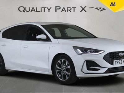 White Used 2023 Ford Focus ST-Line Hatchback | £12,971 (Fair price)
