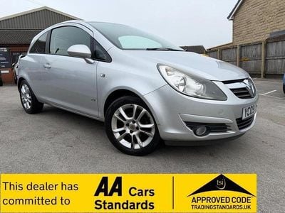 Used Vauxhall Corsa 89 HP (65 kW) 2009 Silver Hatchback