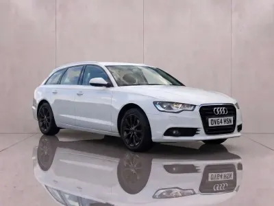 Used Audi A6 Business 190 HP (139 kW) 2014 White Estate