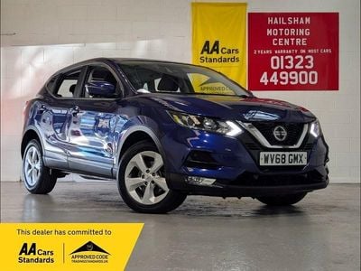 Used Nissan Qashqai Acenta Premium 115 HP (84 kW) 2018 Blue SUV