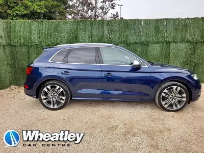 Used Audi SQ5 Comfort 347 HP (255 kW) 2020 Blue SUV