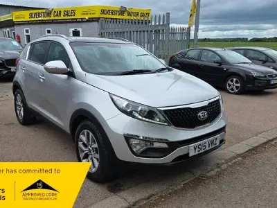 Used Kia Sportage 116 HP (85 kW) 2015 Silver SUV