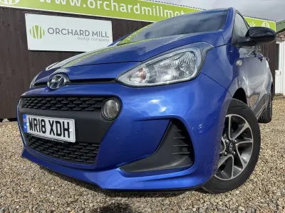 Używany Hyundai i10 GO! 67 KM (49 kW) 2018 Niebieski Hatchback