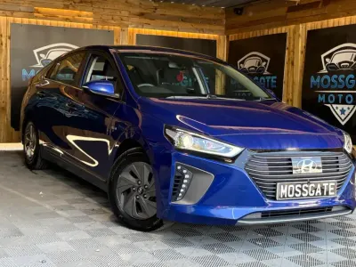 Begagnad Hyundai Ioniq Premium 141 HK (103 kW) 2019 Blå Halvkombi